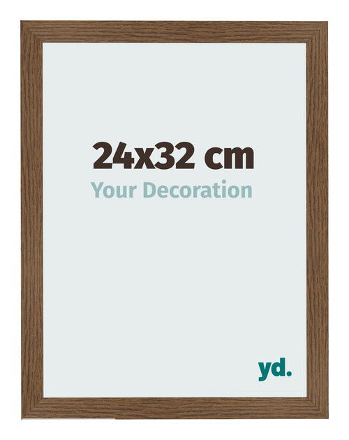 Fotokader 24x32 cm Eiken Rustiek MDF Bologna Voorzijde Maat | Yourdecoration.be