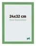 Fotokader 24x32 cm Groen MDF Bologna Voorzijde Maat | Yourdecoration.be