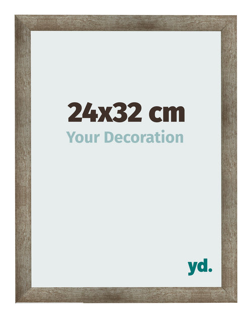 Fotokader 24x32 cm Metaal Vintage MDF Bologna Voorzijde Maat | Yourdecoration.be