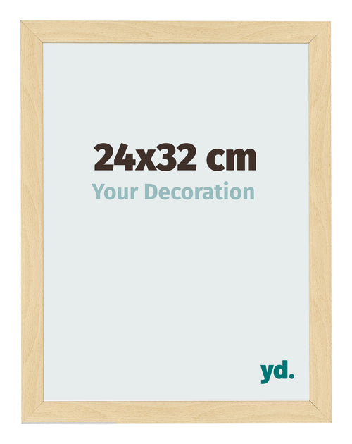 Fotokader 24x32cm Beuken Decor MDF Bologna Voorzijde Maat | Yourdecoration.be