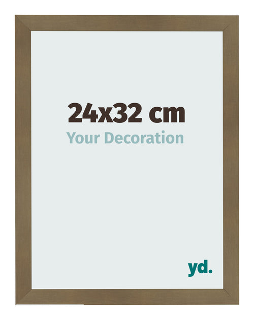 Fotokader 24x32cm Brons Decor MDF Bologna Voorzijde Maat | Yourdecoration.be