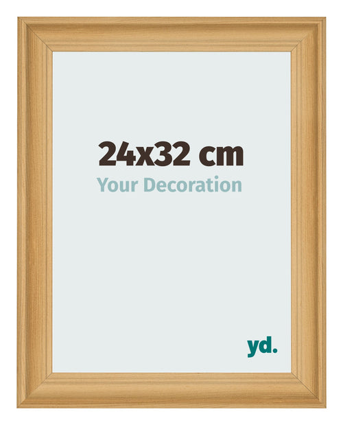 Fotokader 24x32cm Dennen Houtnerf MDF Lazio Voorzijde Maat | Yourdecoration.be