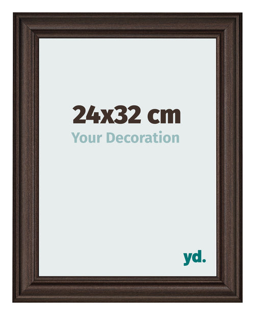 Fotokader 24x32cm Eiken Donker MDF Lazio Voorzijde Maat | Yourdecoration.be