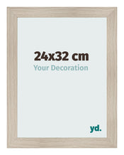 Fotokader 24x32cm Eiken Licht MDF Pisa Voorzijde Maat | Yourdecoration.be