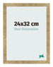 Fotokader 24x32cm Goud Antiek MDF Bologna Voorzijde Maat | Yourdecoration.be