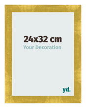 Fotokader 24x32cm Goud Vintage MDF Pisa Voorzijde Maat | Yourdecoration.be