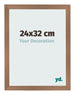 Fotokader 24x32cm Koper Decor MDF Bologna Voorzijde Maat | Yourdecoration.be