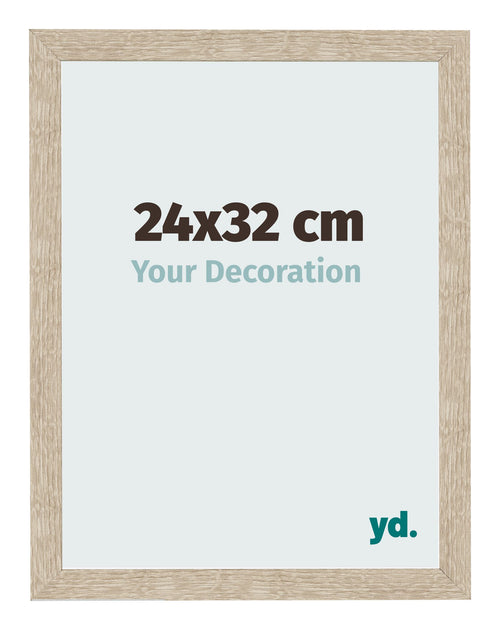 Fotokader 24x32cm Sonoma Eiken MDF Bologna Voorzijde Maat | Yourdecoration.be