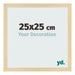 Fotokader 25x25cm Beuken Decor MDF Bologna Voorzijde Maat | Yourdecoration.be