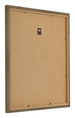 Fotokader 25x25cm Brons Decor MDF Bologna Achterzijde Schuin | Yourdecoration.be