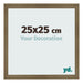 Fotokader 25x25cm Brons Decor MDF Bologna Voorzijde Maat | Yourdecoration.be