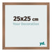 Fotokader 25x25cm Koper Decor MDF Bologna Voorzijde Maat | Yourdecoration.be