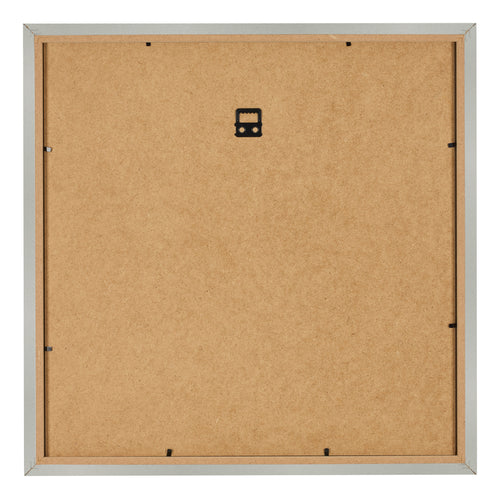 Fotokader 25x25cm Zilver Mat MDF Bologna Achterzijde | Yourdecoration.be