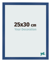 Fotokader 25x30 cm Donkerblauw MDF Bologna Voorzijde Maat | Yourdecoration.be