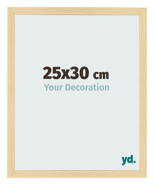 Fotokader 25x30cm Beuken Decor MDF Bologna Voorzijde Maat | Yourdecoration.be
