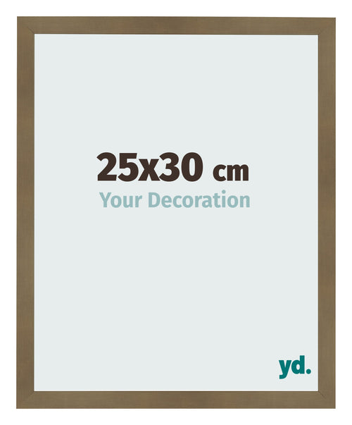 Fotokader 25x30cm Brons Decor MDF Bologna Voorzijde Maat | Yourdecoration.be