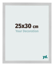 Fotokader 25x30cm Edelstaal MDF Bologna Voorzijde Maat | Yourdecoration.be