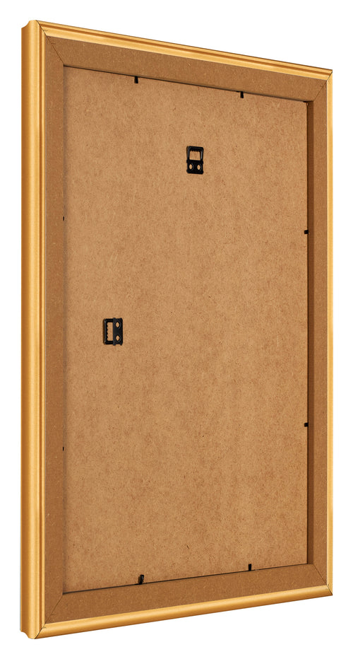 Fotokader 25x30cm Goud Mat MDF Lazio Achterzijde Schuin | Yourdecoration.be
