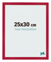 Fotokader 25x30cm Rood MDF Bologna Voorzijde Maat | Yourdecoration.be