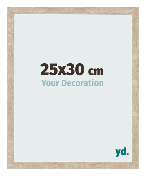 Fotokader 25x30cm Sonoma Eiken MDF Bologna Voorzijde Maat | Yourdecoration.be
