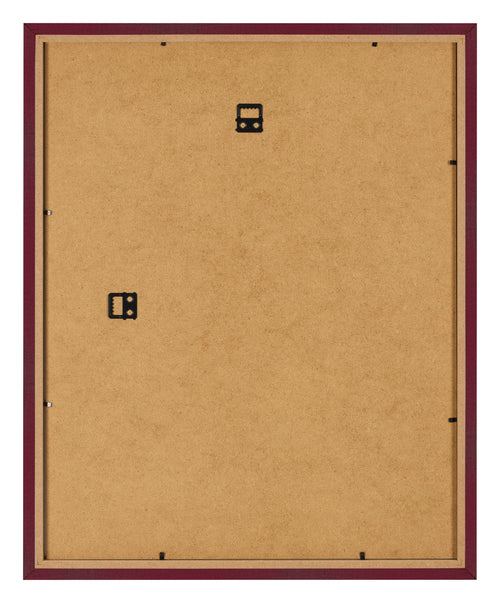 Fotokader 25x30cm Wijnrood Geveegd MDF Bologna Achterzijde | Yourdecoration.be