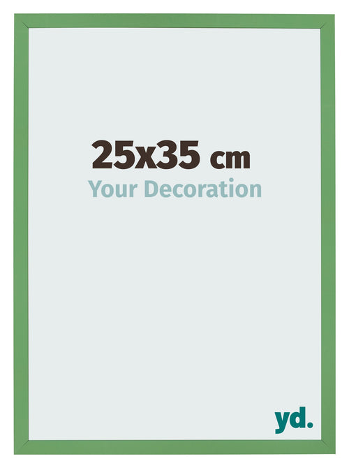 Fotokader 25x35 cm Groen MDF Bologna Voorzijde Maat | Yourdecoration.be