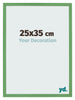 Fotokader 25x35 cm Groen MDF Bologna Voorzijde Maat | Yourdecoration.be