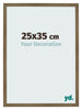 Fotokader 25x35cm Brons Decor MDF Bologna Voorzijde Maat | Yourdecoration.be