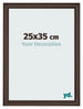 Fotokader 25x35cm Eiken Donker MDF Lazio Voorzijde Maat | Yourdecoration.be