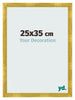 Fotokader 25x35cm Goud Vintage MDF Pisa Voorzijde Maat | Yourdecoration.be