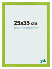 Fotokader 25x35cm Groen MDF Pisa Voorzijde Maat | Yourdecoration.be