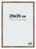Fotokader 25x35cm Koper Decor MDF Bologna Voorzijde Maat | Yourdecoration.be
