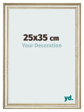 Fotokader 25x35cm Metaalglans MDF Lazio Voorzijde Maat | Yourdecoration.be