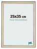 Fotokader 25x35cm Metaalglans MDF Lazio Voorzijde Maat | Yourdecoration.be