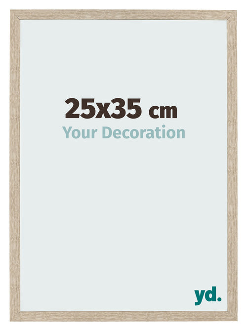 Fotokader 25x35cm Sonoma Eiken MDF Bologna Voorzijde Maat | Yourdecoration.be