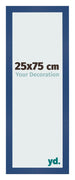 Fotokader 25x75 cm Donkerblauw MDF Bologna Voorzijde Maat | Yourdecoration.be