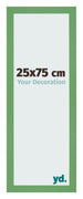 Fotokader 25x75 cm Groen MDF Bologna Voorzijde Maat | Yourdecoration.be