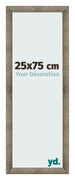 Fotokader 25x75 cm Metaal Vintage MDF Bologna Voorzijde Maat | Yourdecoration.be