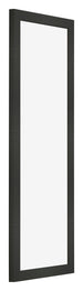 Fotokader 25x75cm Antraciet MDF Bologna Voorzijde Schuin | Yourdecoration.be