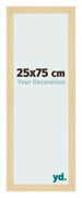 Fotokader 25x75cm Beuken Decor MDF Bologna Voorzijde Maat | Yourdecoration.be