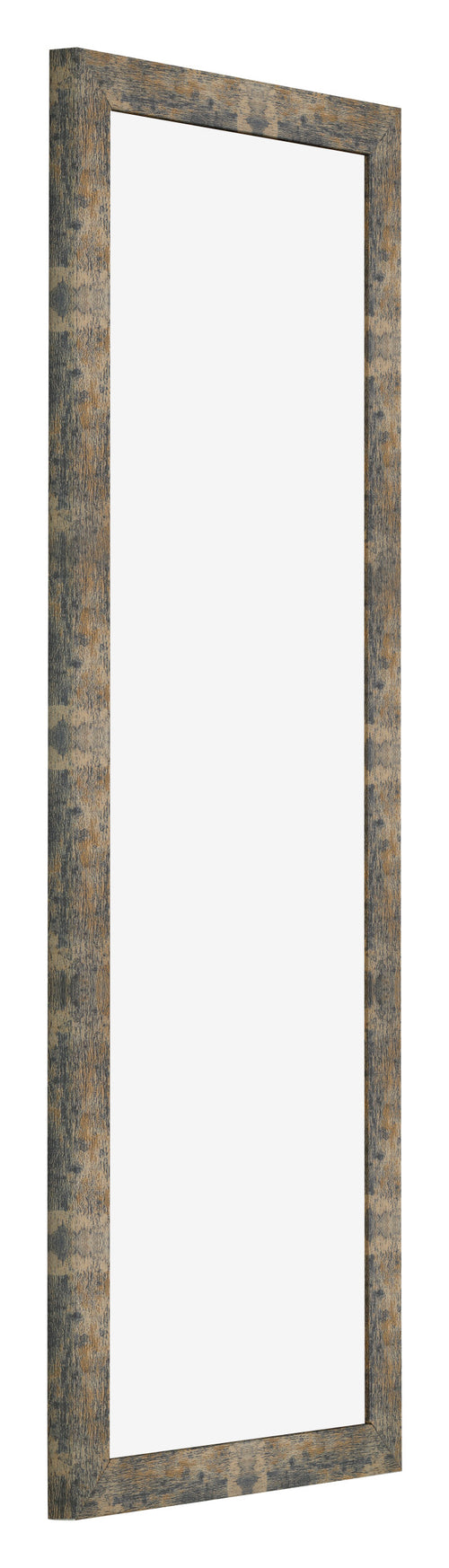 Fotokader 25x75cm Blauw Goud Gemeleerd MDF Bologna Voorzijde Schuin | Yourdecoration.be