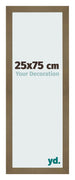 Fotokader 25x75cm Brons Decor MDF Bologna Voorzijde Maat | Yourdecoration.be