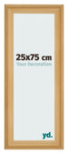 Fotokader 25x75cm Dennen Houtnerf MDF Lazio Voorzijde Maat | Yourdecoration.be