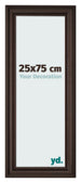 Fotokader 25x75cm Eiken Donker MDF Lazio Voorzijde Maat | Yourdecoration.be