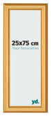 Fotokader 25x75cm Goud Mat MDF Lazio Voorzijde Maat | Yourdecoration.be