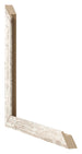 Fotokader 25x75cm Wit Vintage MDF Bologna Detail Doorsnede | Yourdecoration.be