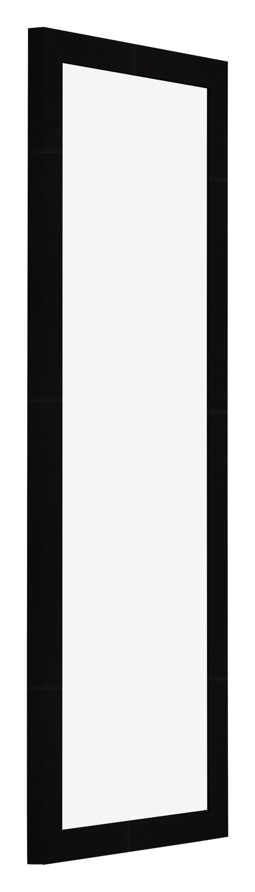 Fotokader 25x75cm Zwart Hoogglans MDF Bologna Voorzijde Schuin | Yourdecoration.be