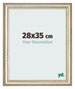 Fotokader 28x35cm Metaalglans MDF Lazio Voorzijde Maat | Yourdecoration.be
