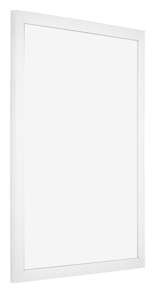 Fotokader 28x35cm Wit Mat MDF Bologna Voorzijde Schuin | Yourdecoration.be