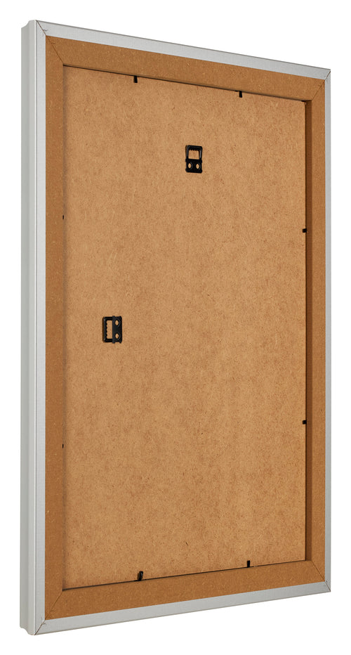 Fotokader 28x35cm Zilver Mat MDF Lazio Achterzijde Schuin | Yourdecoration.be